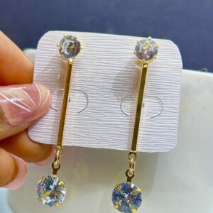 Gracia Korean Golden Drop Earring